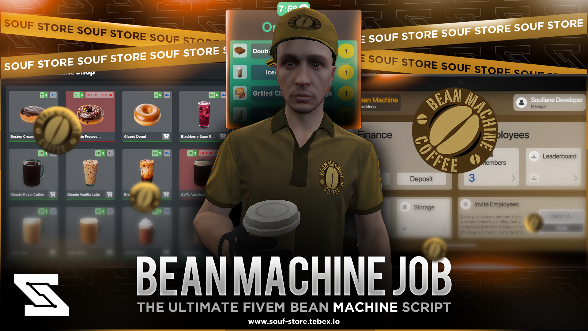 Bean Machine Job
