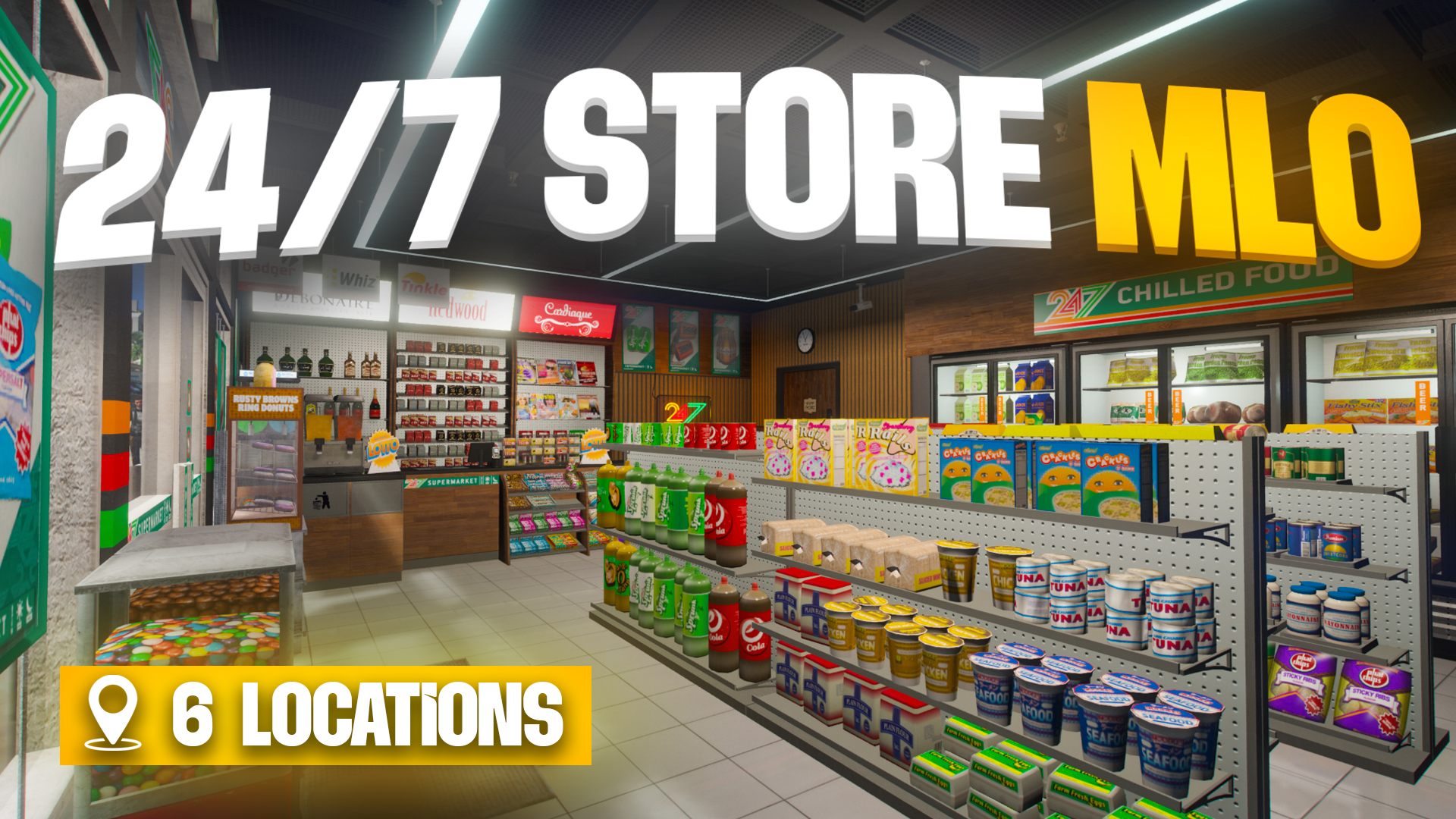 Kingmaps | 24/7 Store