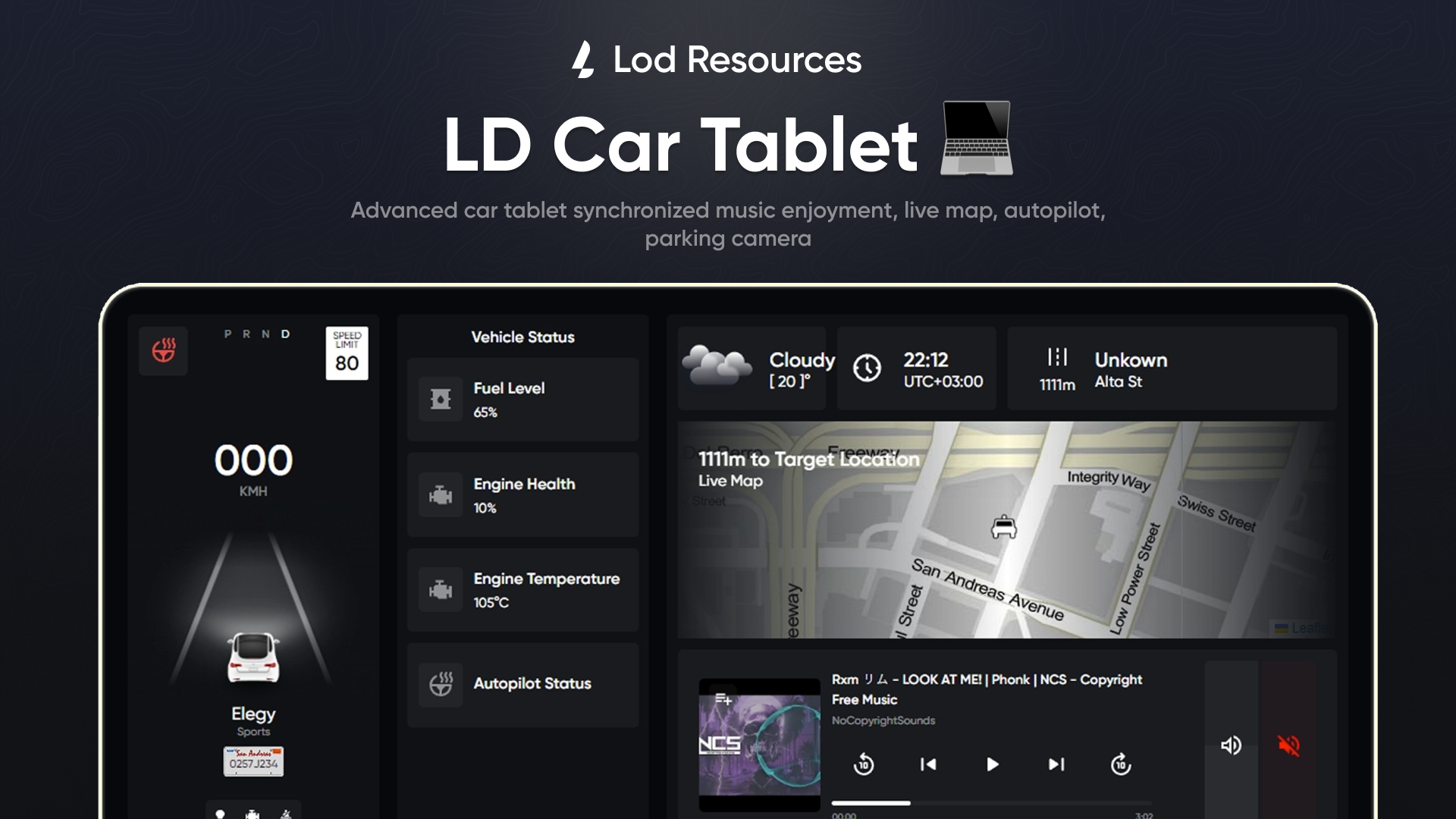 LD Car Tablet