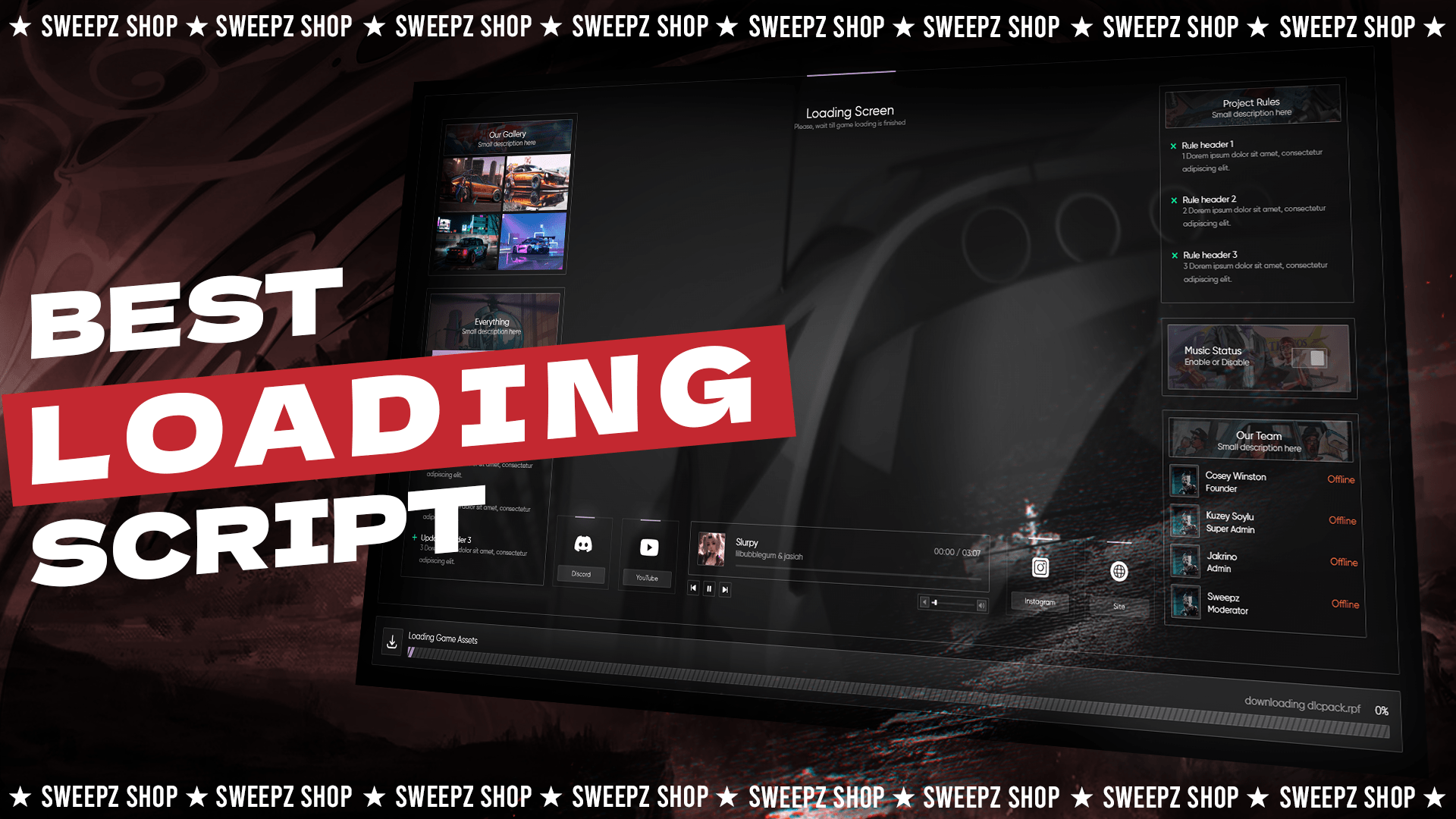 Sweepz Load Screen